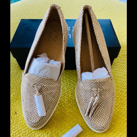 Naturalizer Shoes - Naturalizer Rosalie metallic with tassels shoe